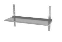HENDI Pakabinama reguliuojama vienguba lentyna su 2 laikikliais, 4 vnt., 1400x300x(H)600mm 811801 | E-gastro