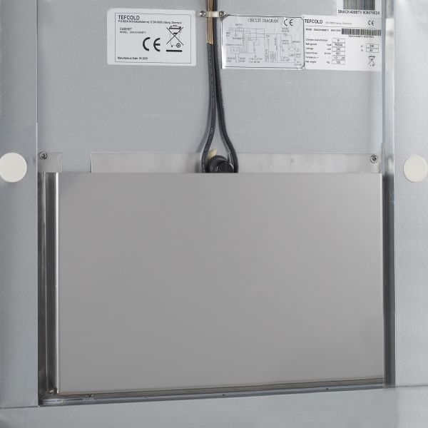TEFCOLD Vertikalus šaldiklis RF505