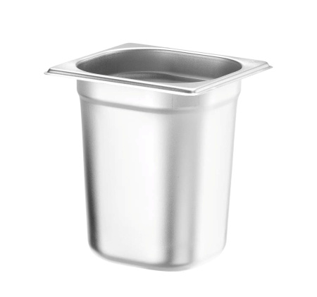 HENDI Konteineris GN 1/6  Budget Line, 3,4L, 176x162x(H)200mm 800652 | E-gastro