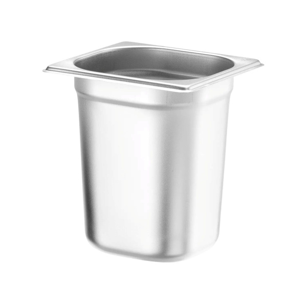 HENDI Konteineris GN 1/6  Budget Line, 3,4L, 176x162x(H)200mm 800652 | E-gastro