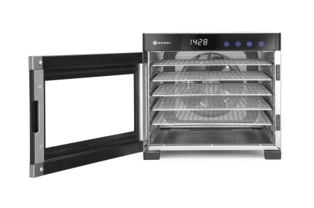 HENDI Maisto produktų džiovintuvas, Profi Line, 6 lentynos, 342x485x(H)309mm