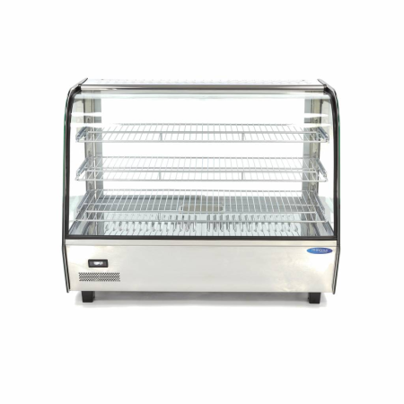 MAXIMA Šildomas maisto vitrininis stalas 160 litru 85 cm 3 lentynos