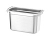 HENDI Konteineris GN 1/2 su rankenėlėmis, Budget Line, 12,5L, 325x265x(H)200mm 817353 | E-gastro
